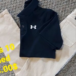 Boys polo shirt and pant set